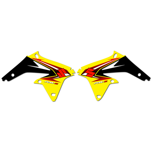 Suzuki RMZ450 2010 OEM Replica Shroud Graphics