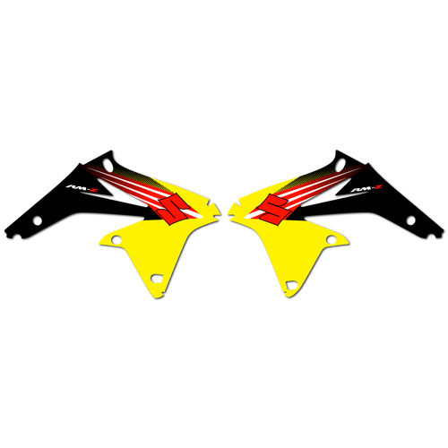 Suzuki RMZ450 2012 OEM Replica Shroud Graphics
