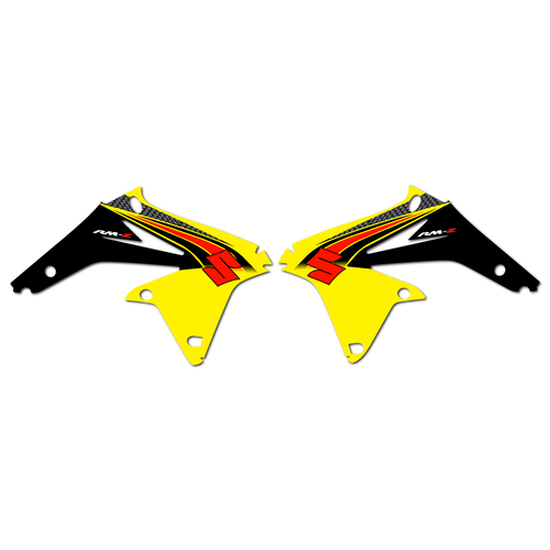 Suzuki RMZ450 2015 OEM Replica Shroud Graphics