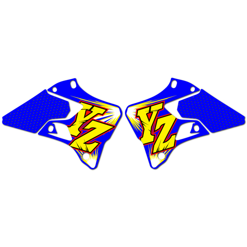 Yamaha YZ125 1996 OEM Replica Shroud Graphics