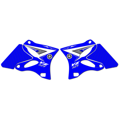Yamaha YZ125 2010 OEM Replica Shroud Graphics