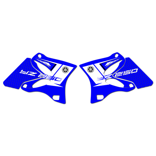 Yamaha YZ250 2013 OEM Replica Shroud Graphics